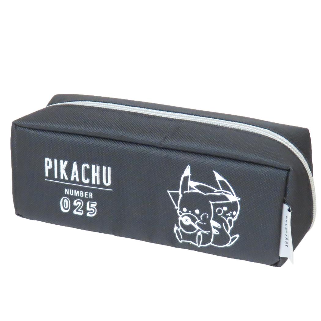 PACO-TRAY パコトレーペンケース ペンポーチ ポケットモンスター ビッグキャパ ブラック ポケモン カミオジャパン 筆箱 新学期準備文具