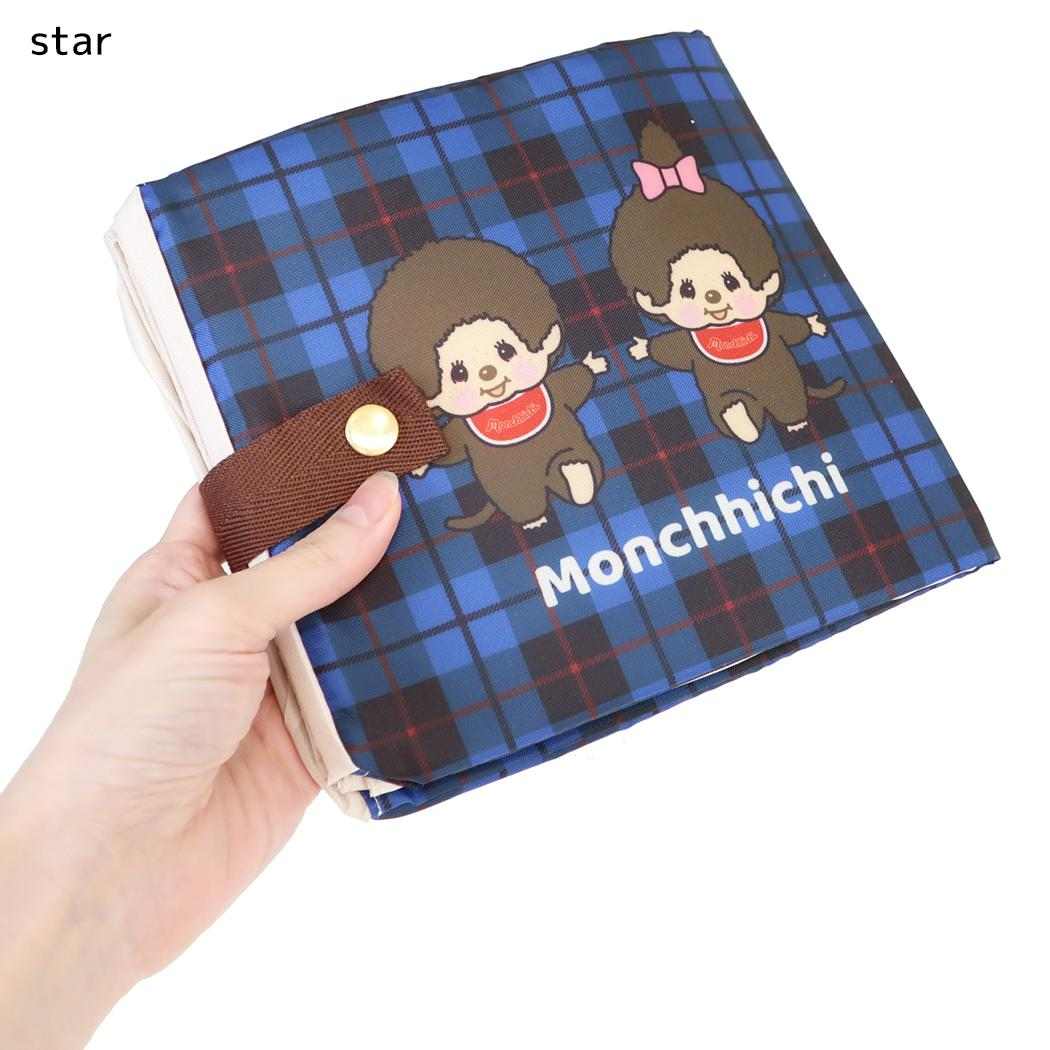 モンチッチ ショッピングバッグ ワイド底板付きエコバッグ star カミオジャパン