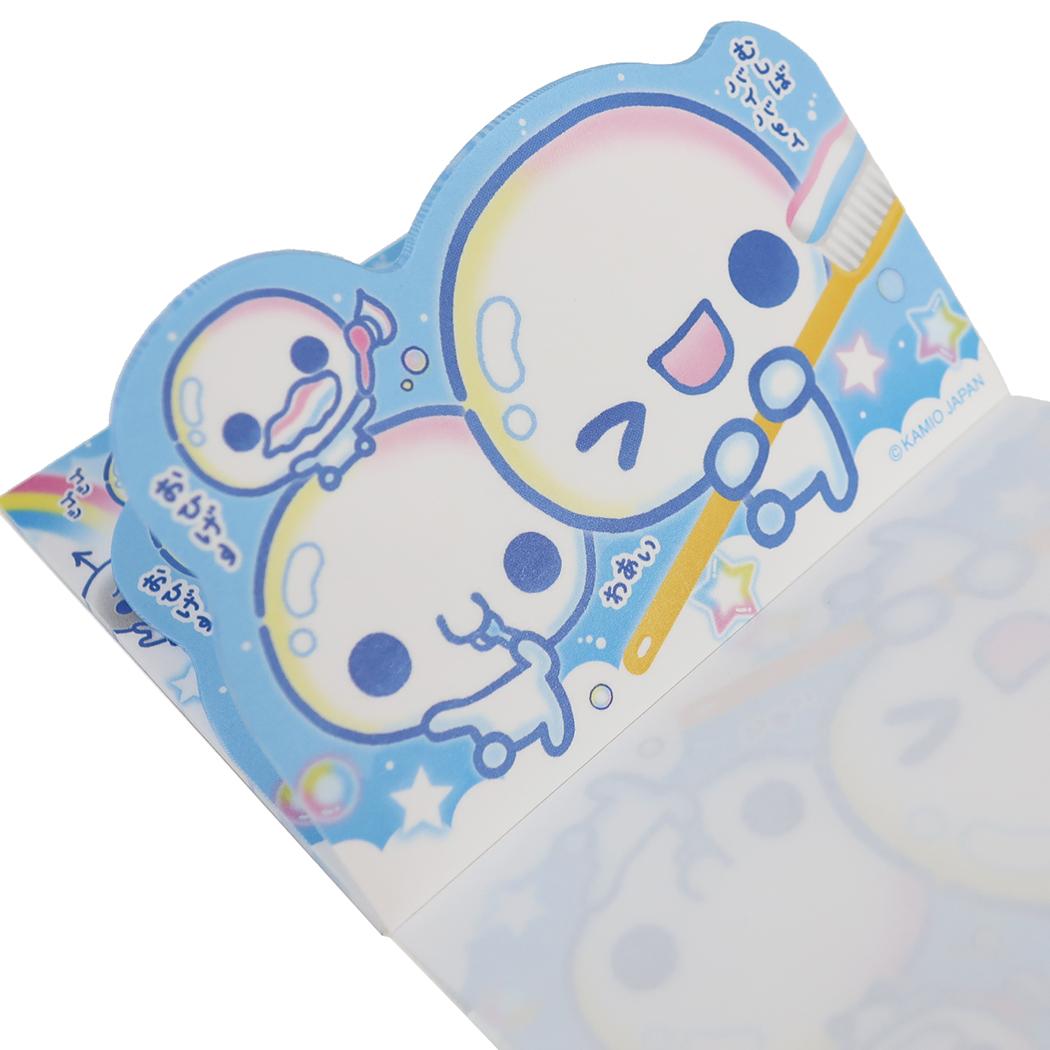 ぷくぷくあわわちゃん メモ帳 ダイカット メモ カミオジャパン