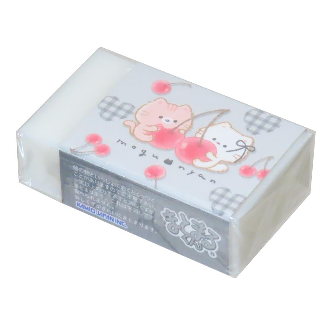 まとまるくん消しゴム 消しゴム もぐにゃん チェリー カミオジャパン 新学期準備文具 かわいい メール便可