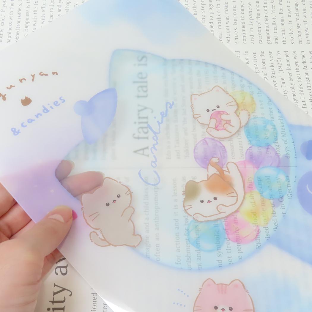 下じき 下敷き もぐにゃん キャンディマシーン カミオジャパン 新学期準備文具 かわいい メール便可