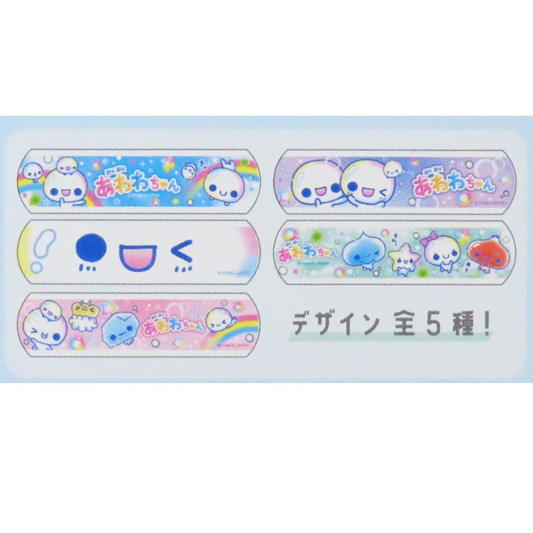 ばんそうこう Mサイズ 絆創膏 ぷくぷくあわわちゃん カミオジャパン 衛生用品 かわいい メール便可