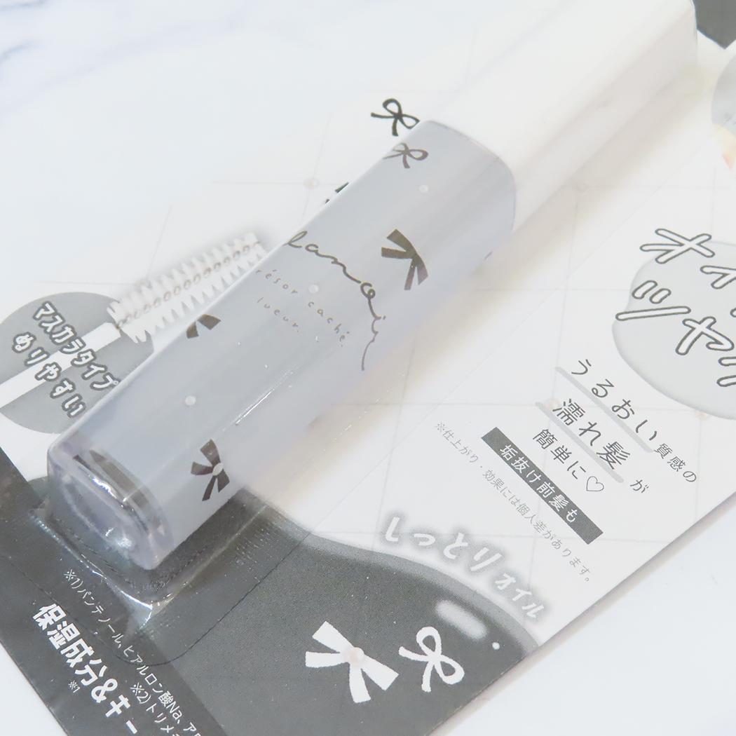 ヘアオイルマスカラ コスメ雑貨 blanoir リボン カミオジャパン かわいい プレゼント メール便可