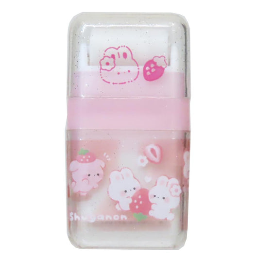 ローラー消しゴム 消しゴム しゅがのん カミオジャパン 新学期準備文具 かわいい メール便可