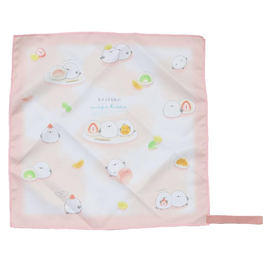 だいふくエナガ お弁当箱ナフキン ゴム付きランチクロス 喫茶 カミオジャパン 新学期準備 かわいい グッズ メール便可 シネマコレクション