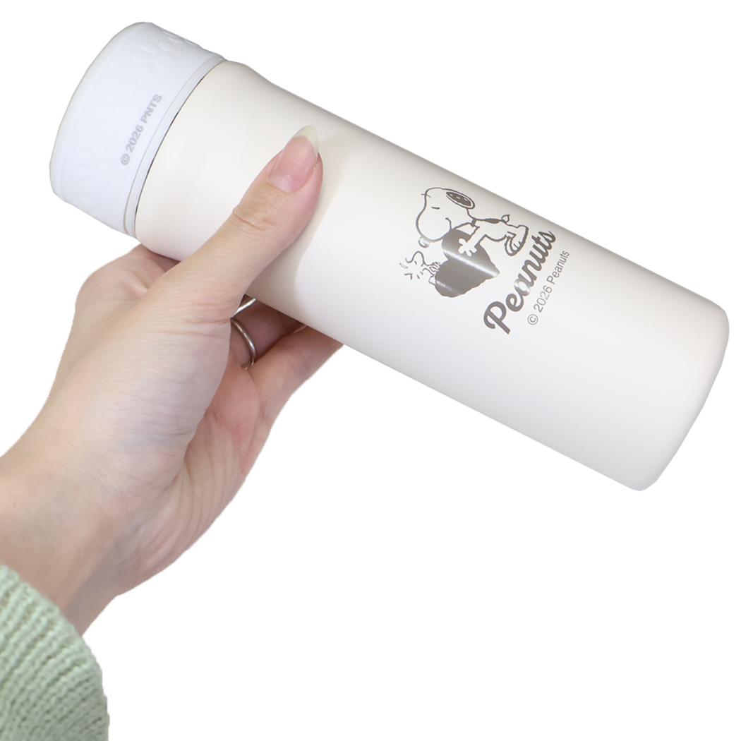 スヌーピー 保温保冷水筒 ステンレスボトル 400ml はいどうぞ ピーナッツ カミオジャパン プレゼント キャラクター グッズ シネマコレクション