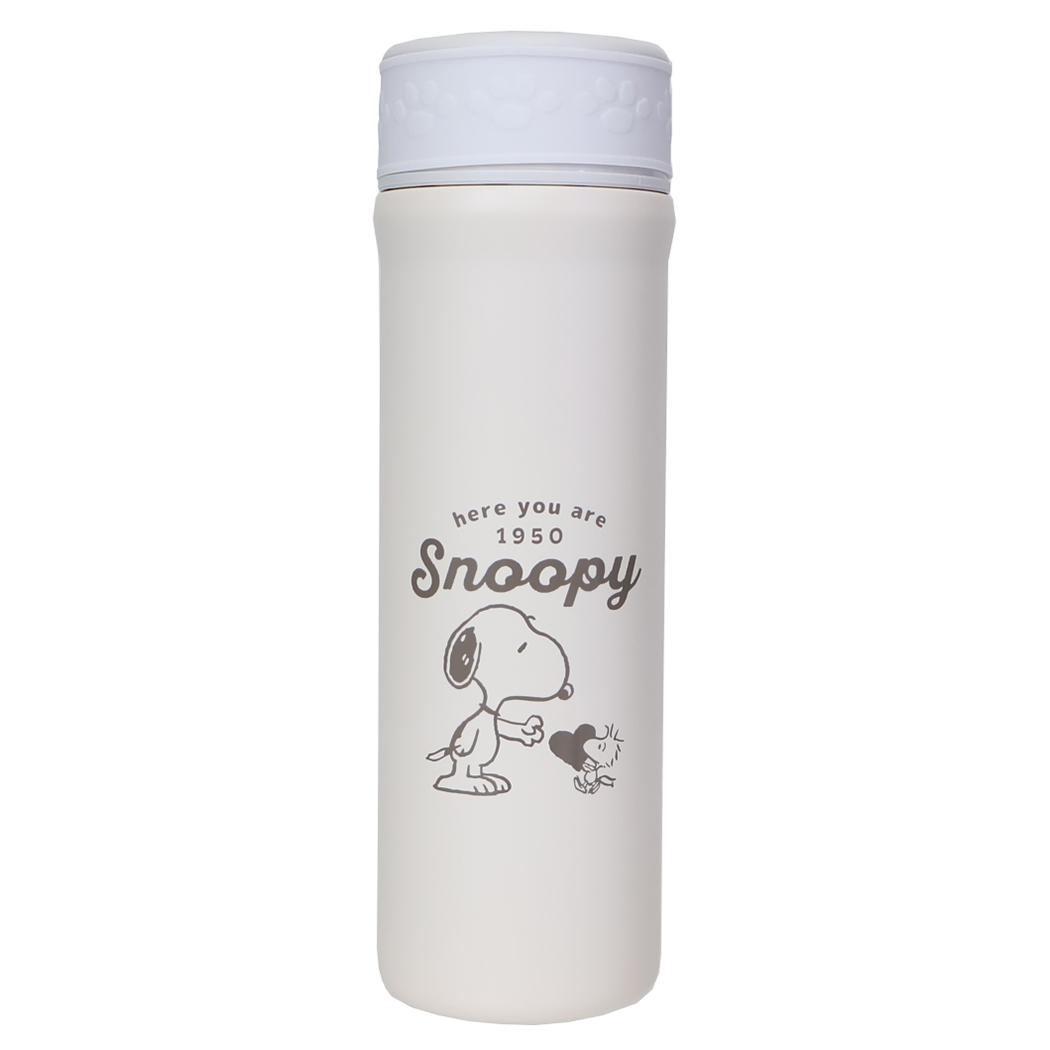 スヌーピー 保温保冷水筒 ステンレスボトル 400ml はいどうぞ ピーナッツ カミオジャパン プレゼント キャラクター グッズ シネマコレクション