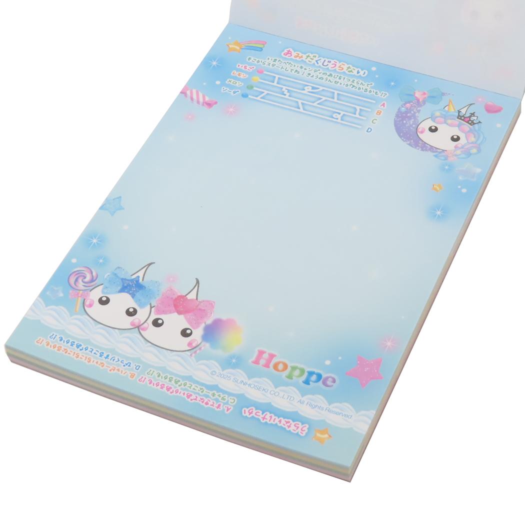 あそべるA6メモ メモ帳 ほっぺちゃん スイーツ カミオジャパン 新学期準備文具 おもしろ文具 かわいい メール便可