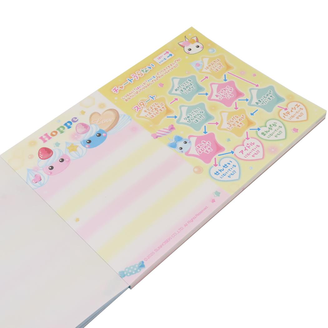 あそべるA6メモ メモ帳 ほっぺちゃん スイーツ カミオジャパン 新学期準備文具 おもしろ文具 かわいい メール便可