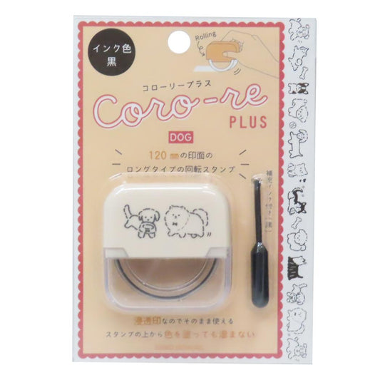 コローリープラス はんこ DOG カミオジャパン デコレーション 手帳デコ スタンプ メール便可