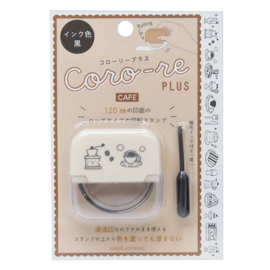 コローリープラス はんこ CAFE カミオジャパン デコレーション 手帳デコ スタンプ メール便可