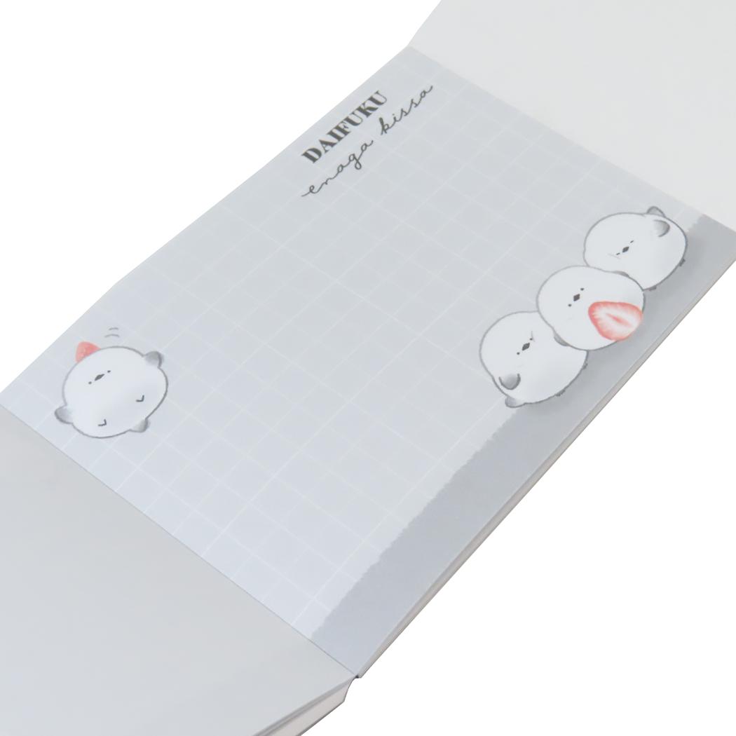 ミニメモ メモ帳 ずっとシマエナガ だいふくエナガ カミオジャパン 新学期準備文具 かわいい 日本製 メール便可