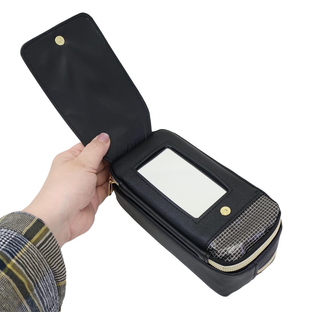 ミラー付きペンポーチ ペンケース ミスティックルータイズ カミオジャパン かわいい 新学期準備文具