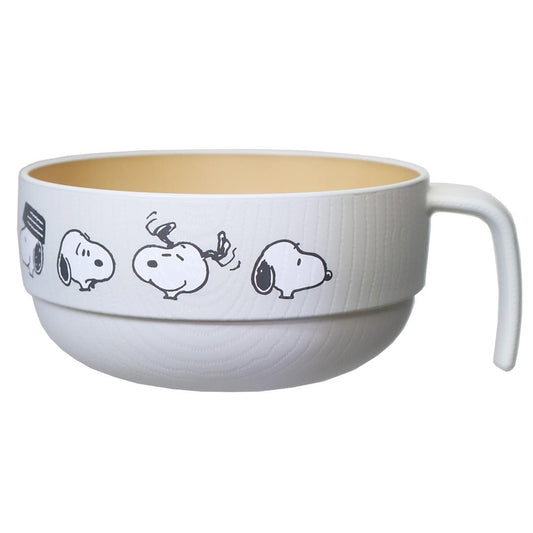 スヌーピー マグカップ スタッキングスープカップ A LIFE WITH PEANUTS ピーナッツ カミオジャパン 割れにくい食器 日本製 キャラクター グッズ シネマコレクション