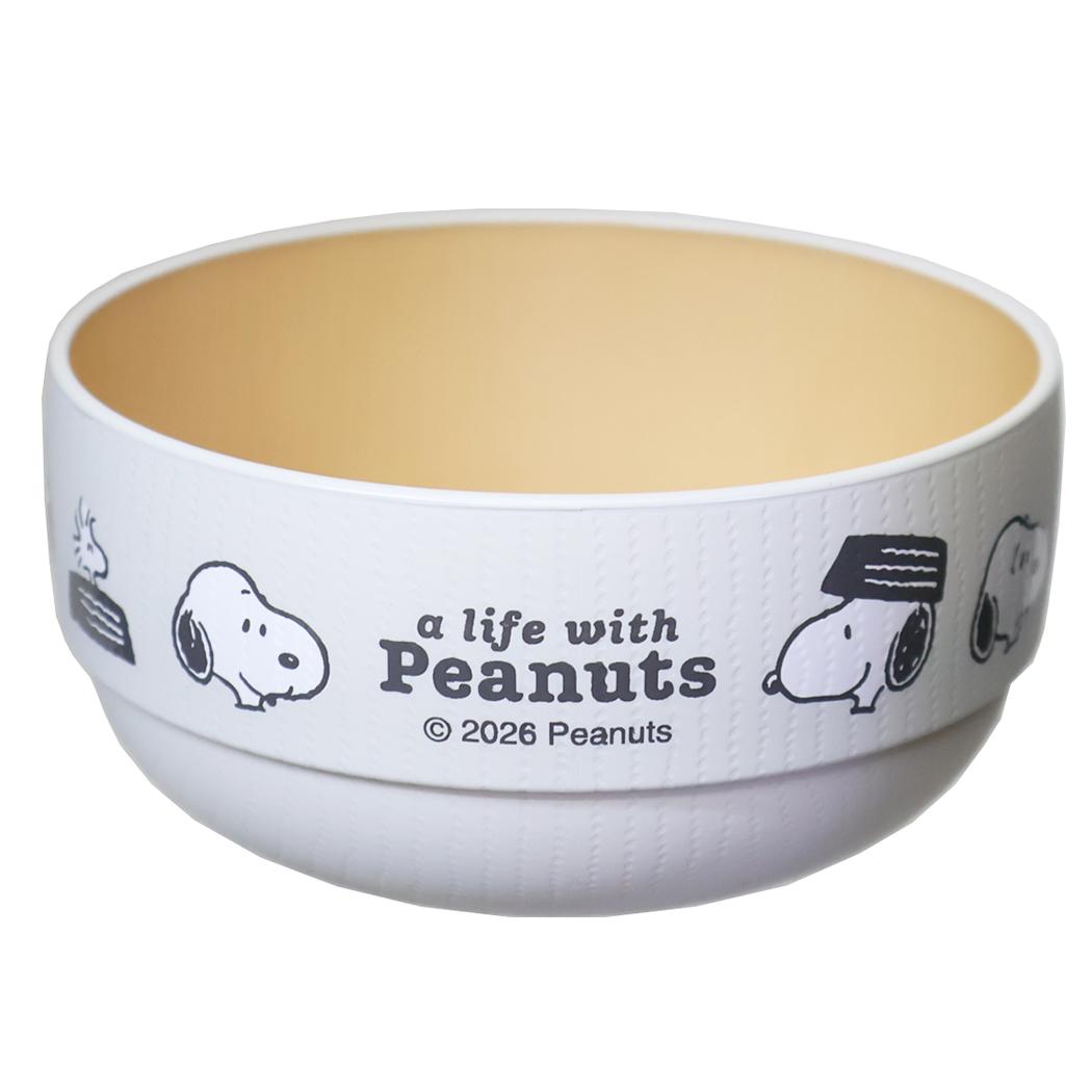 スヌーピー マグカップ スタッキングスープカップ A LIFE WITH PEANUTS ピーナッツ カミオジャパン 割れにくい食器 日本製 キャラクター グッズ シネマコレクション