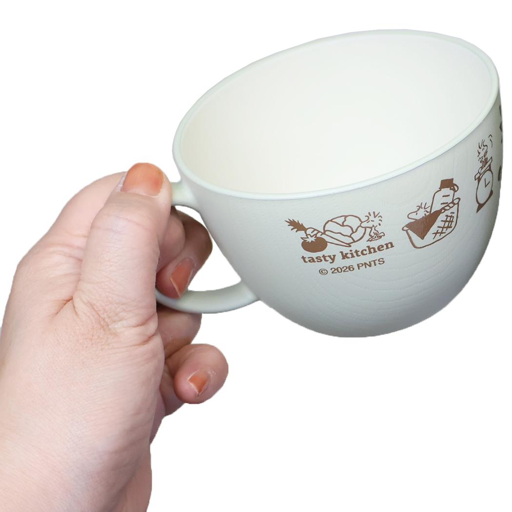 スヌーピー マグカップ スープカップ tasty kitchen ピーナッツ カミオジャパン 割れにくい食器 日本製 キャラクター グッズ シネマコレクション