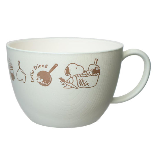 スヌーピー マグカップ スープカップ tasty kitchen ピーナッツ カミオジャパン 割れにくい食器 日本製 キャラクター グッズ シネマコレクション