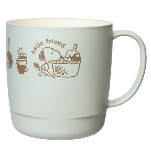 スヌーピー マグカップ カップ tasty kitchen ピーナッツ カミオジャパン 割れにくい食器 日本製 キャラクター グッズ シネマコレクション
