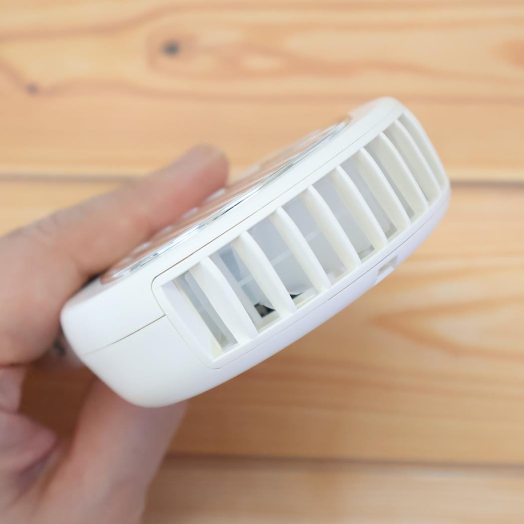 スヌーピー 携帯用扇風機 首掛けハンズフリー よこがお ピーナッツ カミオジャパン 熱中症対策 USB充電 キャラクター グッズ シネマコレクション