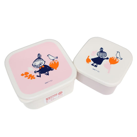 入れ子ランチボックス2P お弁当箱 ムーミン LMF26 北欧 カミオジャパン 日本製
