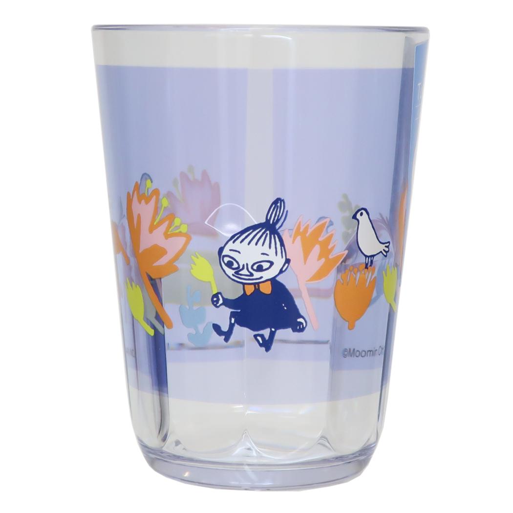 クリアタンブラー370ml タンブラー ムーミン LMF26 blue 北欧 カミオジャパン 日本製