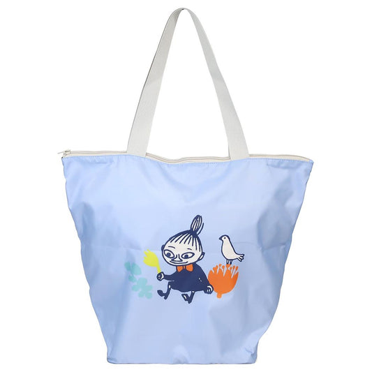 Ｗスペース保冷エコバッグ ショッピングバッグ ムーミン LMF26 北欧 カミオジャパン お買い物かばん 折りたたみ