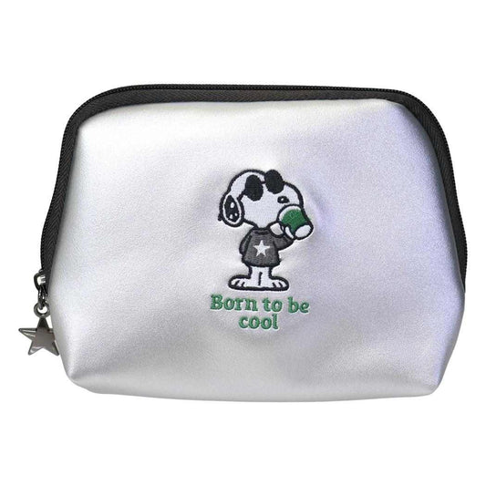 スヌーピー ミニポーチ ティッシュポーチ ジョークール Born to be cool ピーナッツ カミオジャパン 小物入れ キャラクター グッズ シネマコレクション