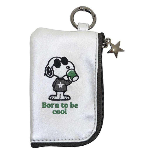 スヌーピー キーケース スマートキーケース Born to be cool ピーナッツ カミオジャパン 鍵入れ キャラクター グッズ メール便可 シネマコレクション