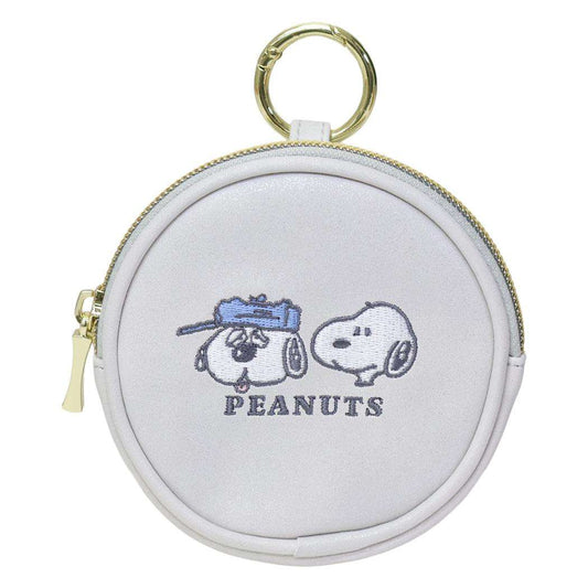 スヌーピー ミニポーチ サークルミニポーチ Close Brothers ピーナッツ カミオジャパン 小物入れ キャラクター グッズ シネマコレクション