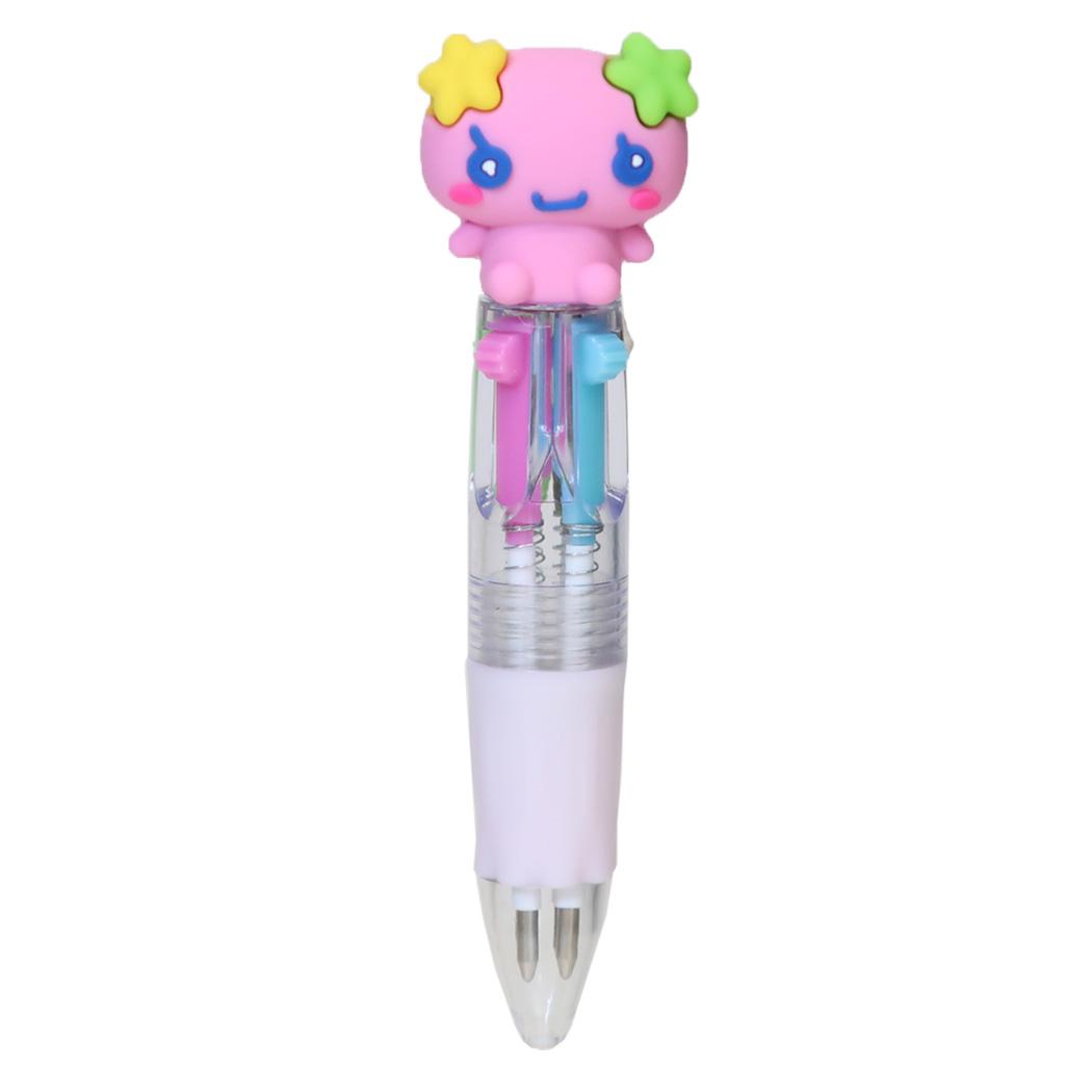 たまごっち ボールペン マスコットミニ4色ボールペン 0.5mm ふらわっち カミオジャパン