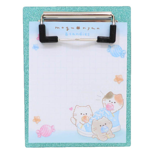 グリッターバインダーメモ メモ帳 もぐにゃん キャンディ カミオジャパン 新学期準備文具 かわいい メール便可