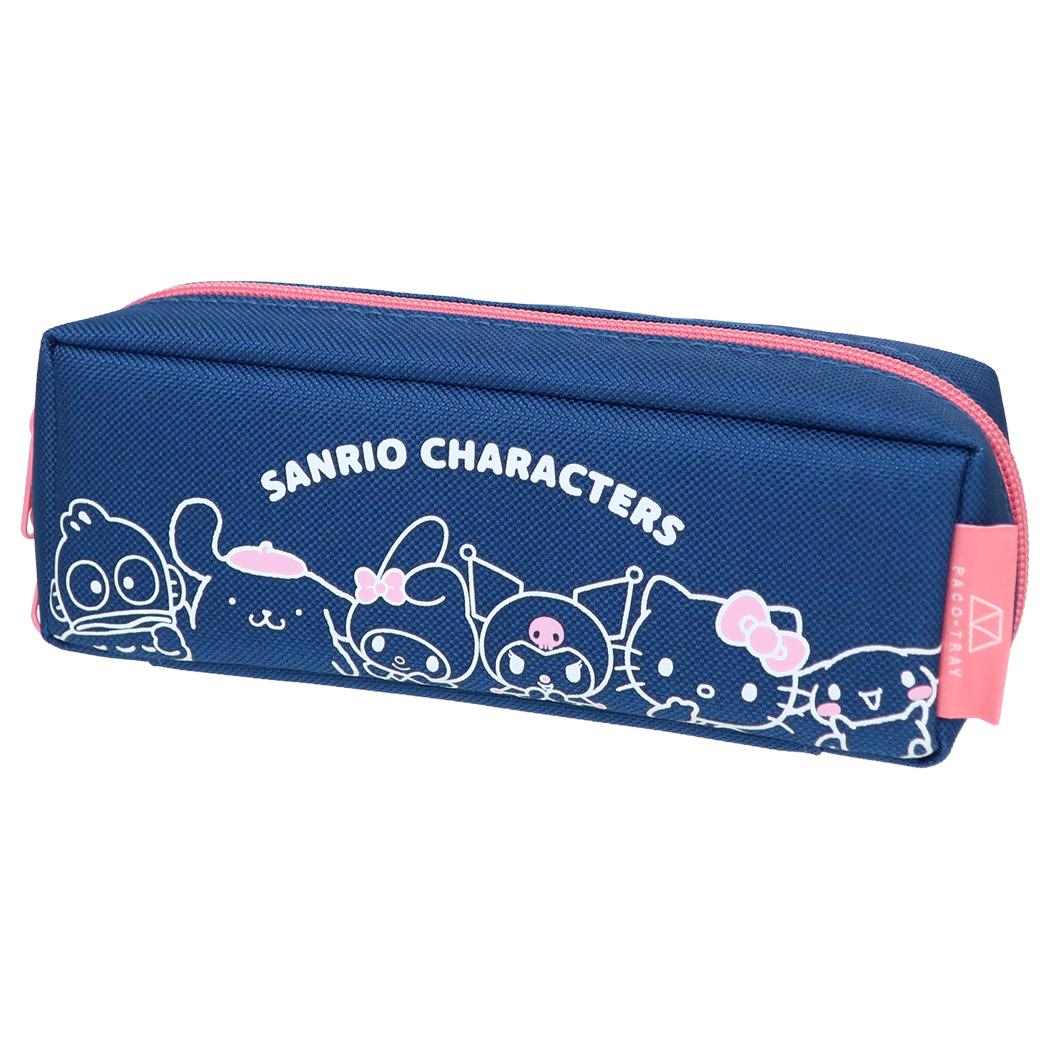 パコトレーペンケース レギュラーサイズ ペンポーチ サンリオキャラクターズ MIX Sanrio カミオジャパン 筆箱 新学期準備文具