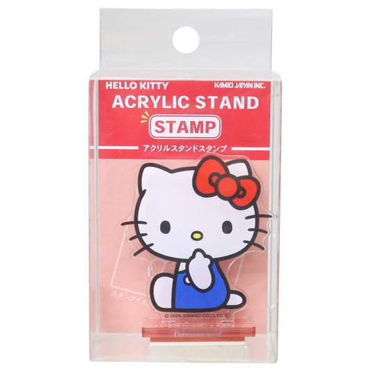 アクリルスタンドスタンプ はんこ ハローキティ サンリオ カミオジャパン コレクション雑貨 日本製