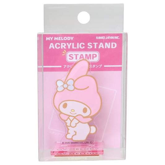 アクリルスタンドスタンプ はんこ マイメロディ サンリオ カミオジャパン コレクション雑貨 日本製