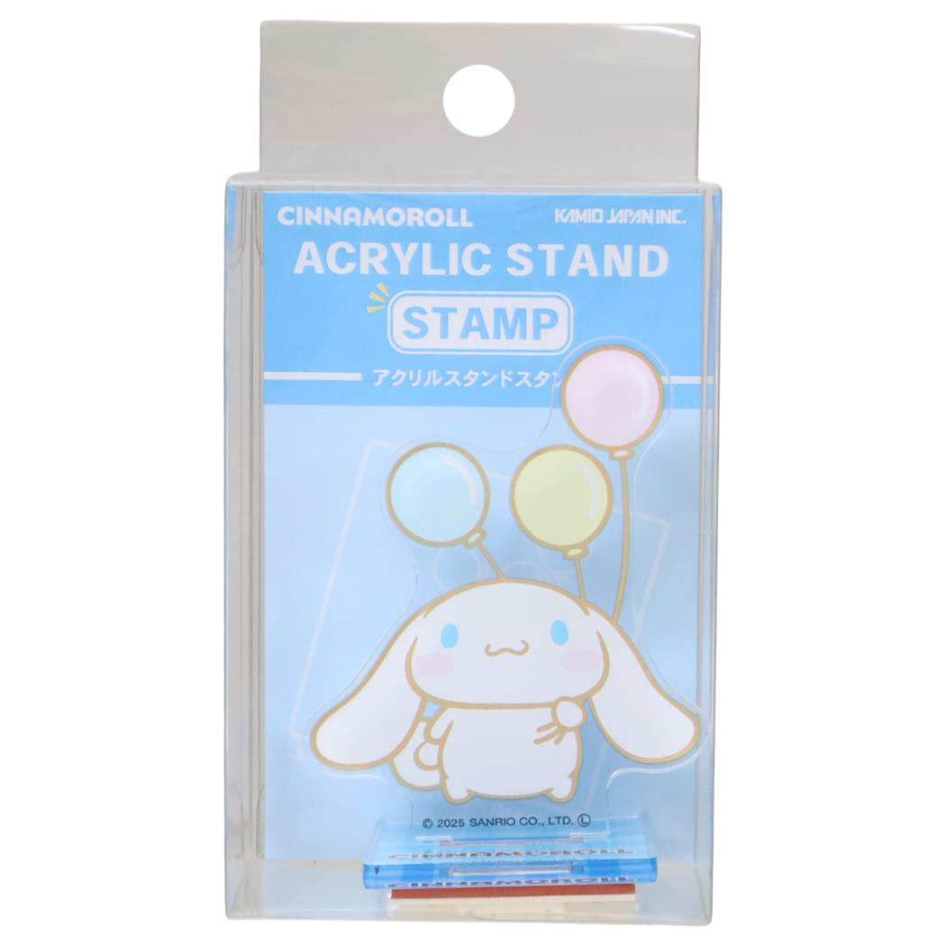 アクリルスタンドスタンプ はんこ シナモロール サンリオ カミオジャパン コレクション雑貨 日本製
