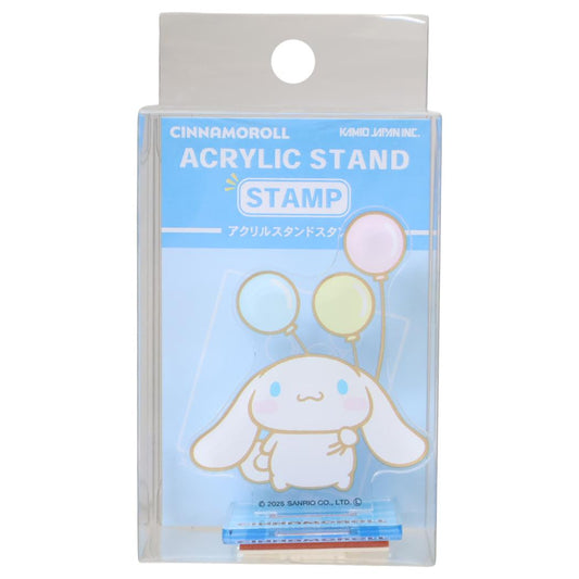 アクリルスタンドスタンプ はんこ シナモロール サンリオ カミオジャパン コレクション雑貨 日本製