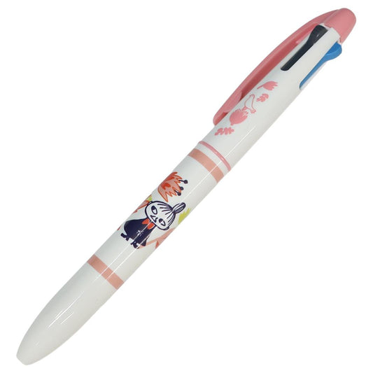 3色ボールペン ボールペン ムーミン LMF26 ワンポイント 北欧 カミオジャパン 新学期準備文具 メール便可