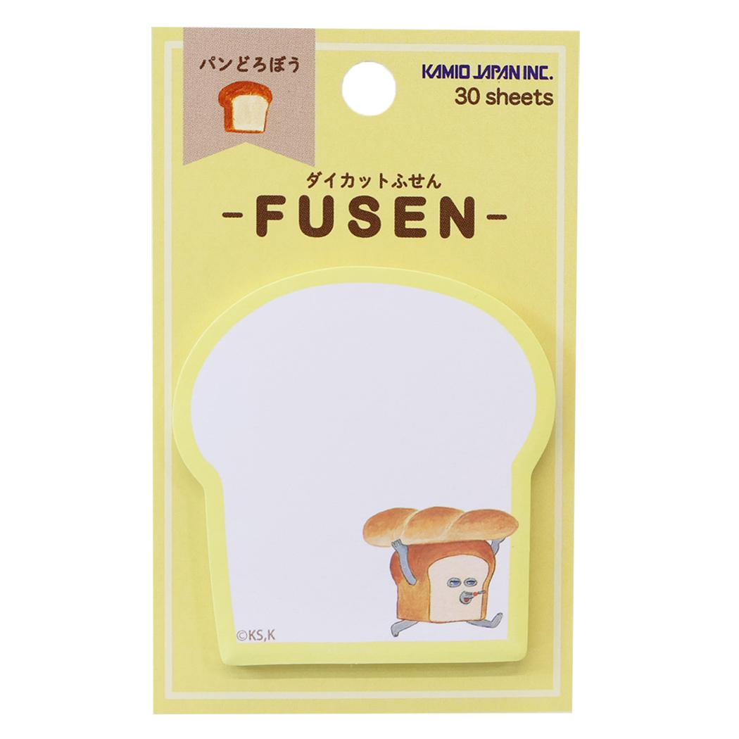 パンどろぼう ふせん ダイカット付箋 イエロー カミオジャパン