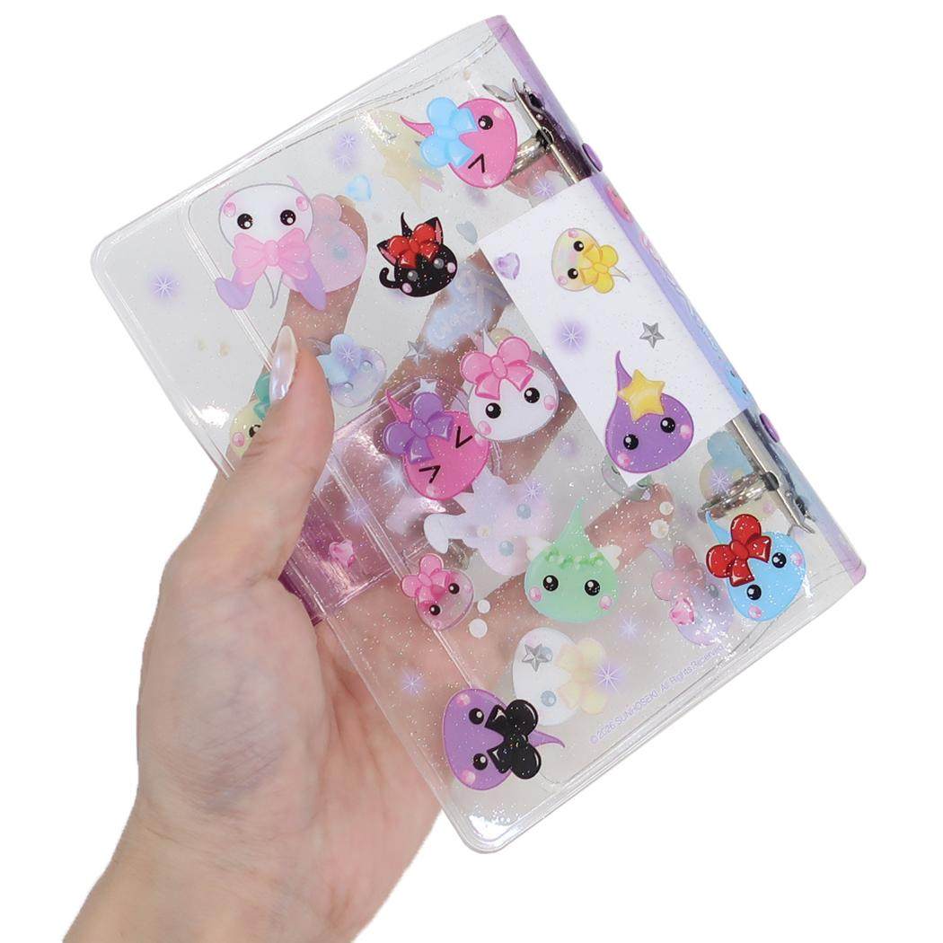 ほっぺちゃん シール帳 クリアシールバインダー カミオジャパン シールシート シール交換帳 かわいい グッズ シネマコレクション