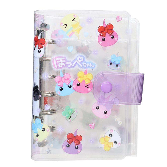 ほっぺちゃん シール帳 クリアシールバインダー カミオジャパン シールシート シール交換帳 かわいい グッズ シネマコレクション