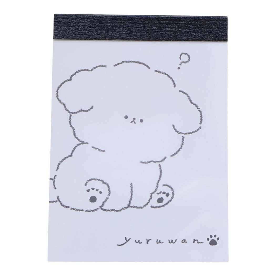 メモ帳 ミニミニメモ ゆるわん カミオジャパン 新学期準備文具 女の子 かわいい グッズ メール便可 シネマコレクション