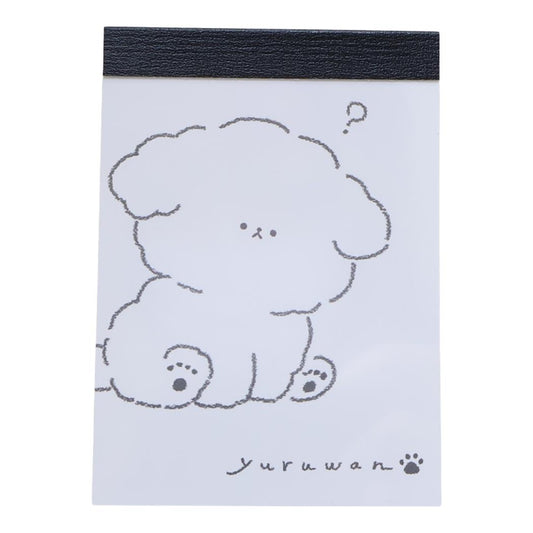 メモ帳 ミニミニメモ ゆるわん カミオジャパン 新学期準備文具 女の子 かわいい グッズ メール便可 シネマコレクション