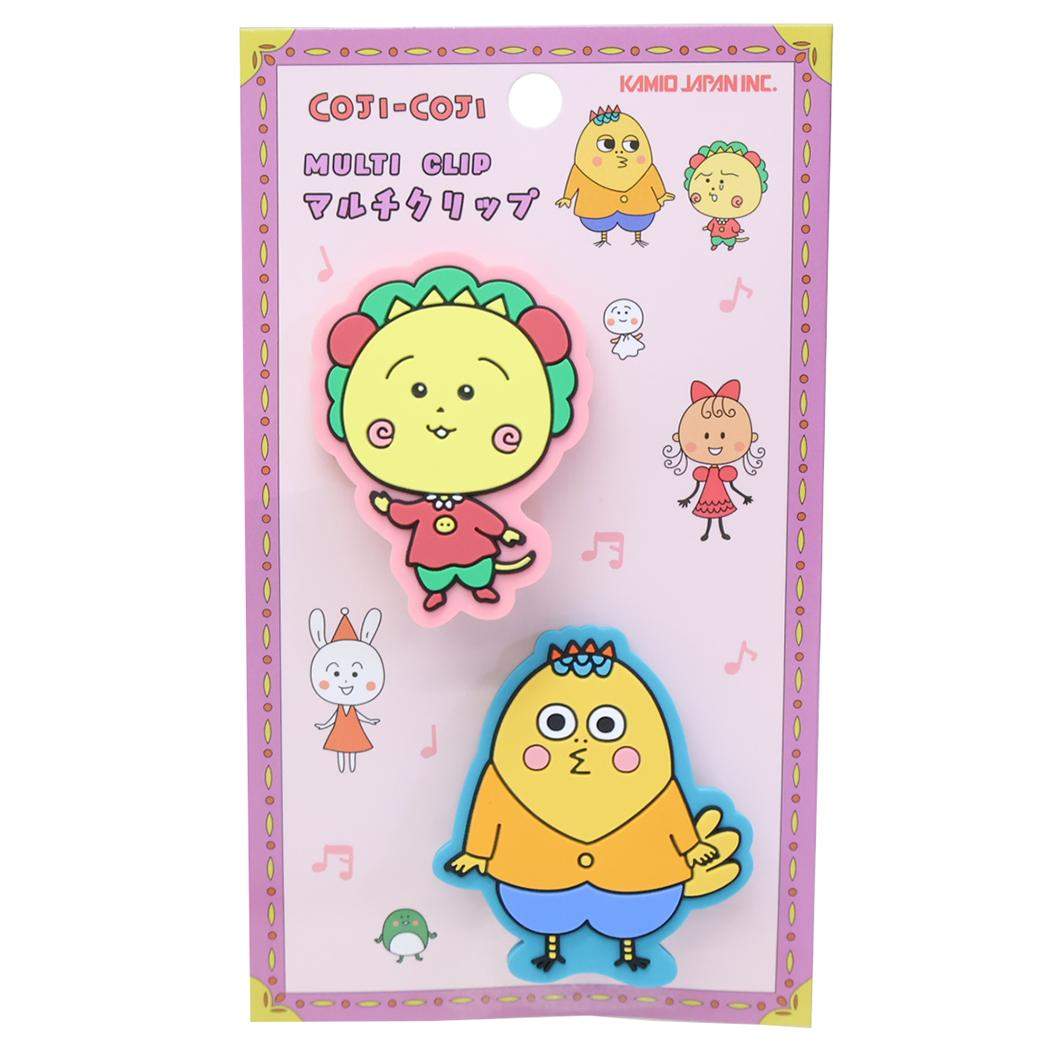 コジコジ クリップ マルチクリップ コジコジ＆次郎 さくらももこ カミオジャパン 事務用品 アニメキャラクター グッズ メール便可 シネマコレクション