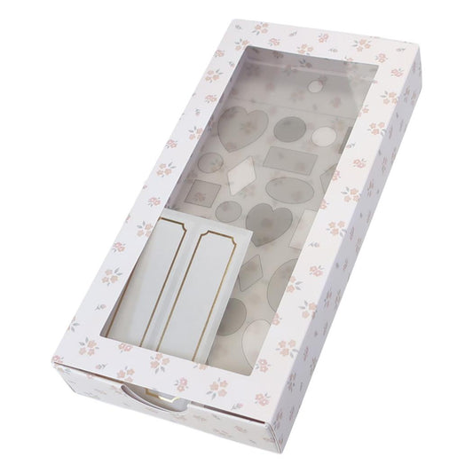 大人のシール収納 卓上収納 シール収納BOX BEIGE カミオジャパン 小物入れ プレゼント グッズ シネマコレクション