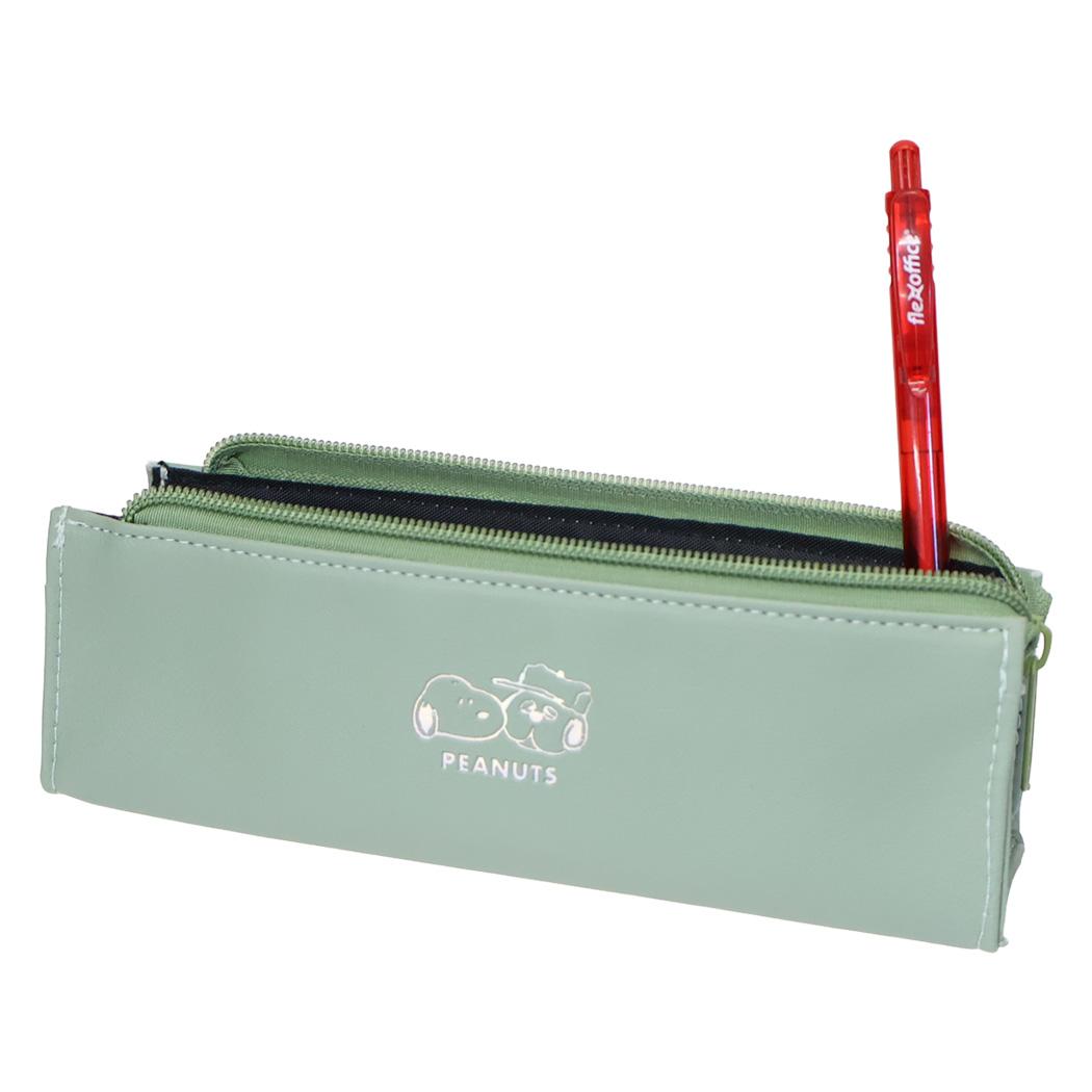 スヌーピー ペンポーチ TATERU PENCASE タテルペンケース スヌーピー＆オラフ ピーナッツ カミオジャパン 筆箱 新学期準備文具 キャラクター グッズ シネマコレクション