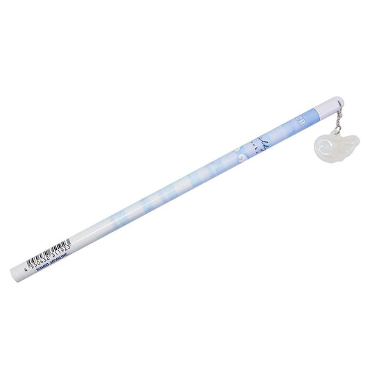 milky blue えんぴつ チャーム付き鉛筆 2B チェック タテ カミオジャパン 新学期準備文具 筆記用具 小学生 かわいい グッズ メール便可 シネマコレクション