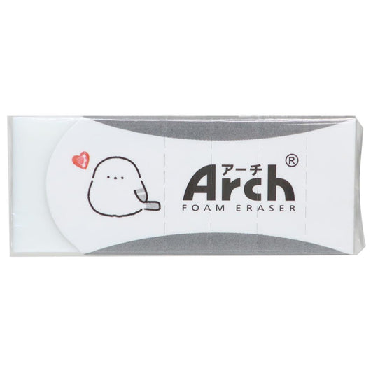 Arch消しゴム 消しゴム ずっとシマエナガ エナガキブン カミオジャパン 新学期準備文具 かわいい メール便可