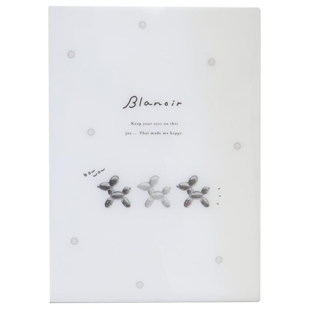 Blanoir ブラノワール 下じき 下敷き バルーンドッグ カミオジャパン 新学期準備文具 かわいい グッズ メール便可 シネマコレクション
