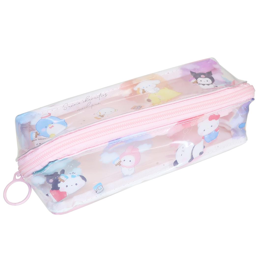 サンリオキャラクターズxもちもちぱんだ ペンポーチ ターンオープンペンケース SORAIRO OEKAKI Sanrio カミオジャパン