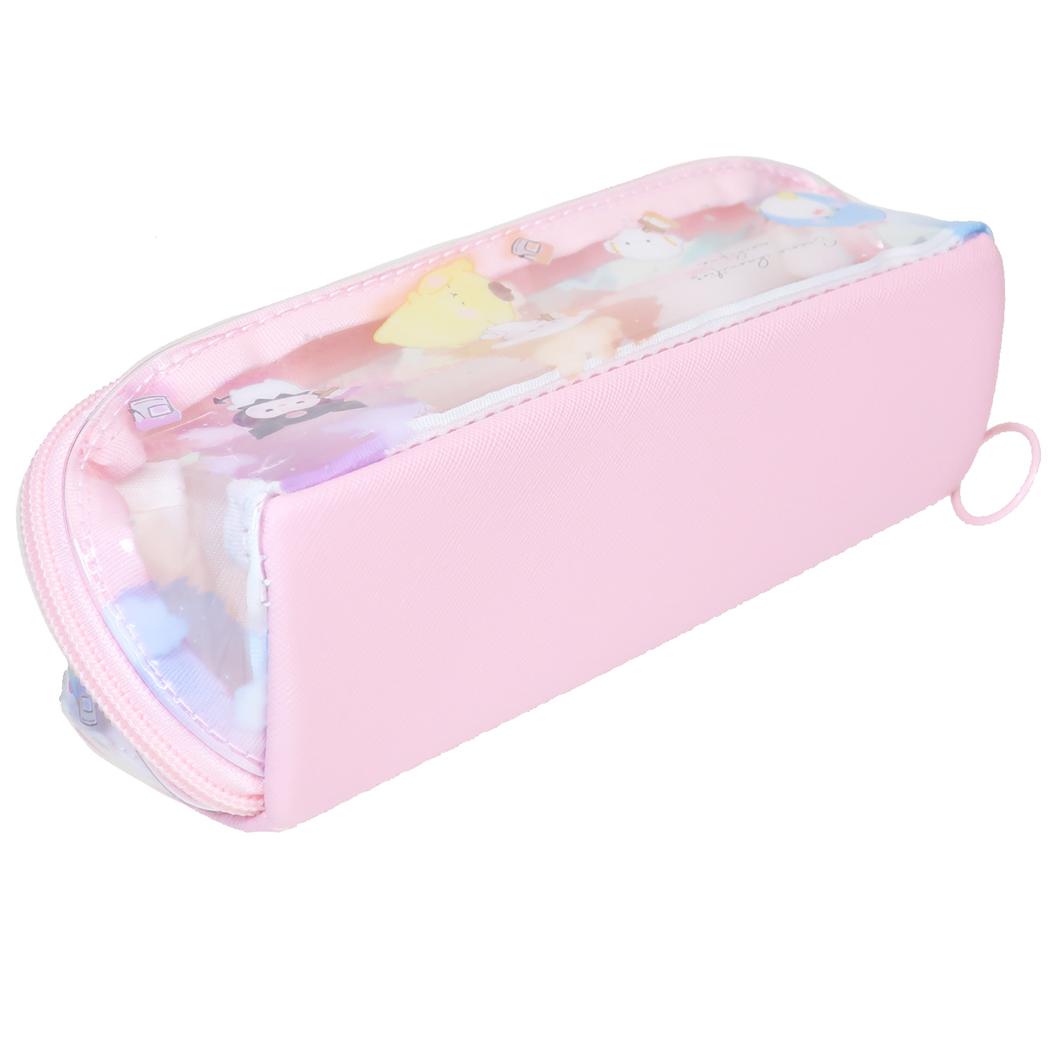 サンリオキャラクターズxもちもちぱんだ ペンポーチ ターンオープンペンケース SORAIRO OEKAKI Sanrio カミオジャパン